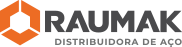 Logo Raumak Distribuidora de Aço